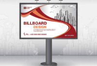 Billboard Banner Template Vector Design, Advertisement, Realistic.. for Outdoor Banner Template