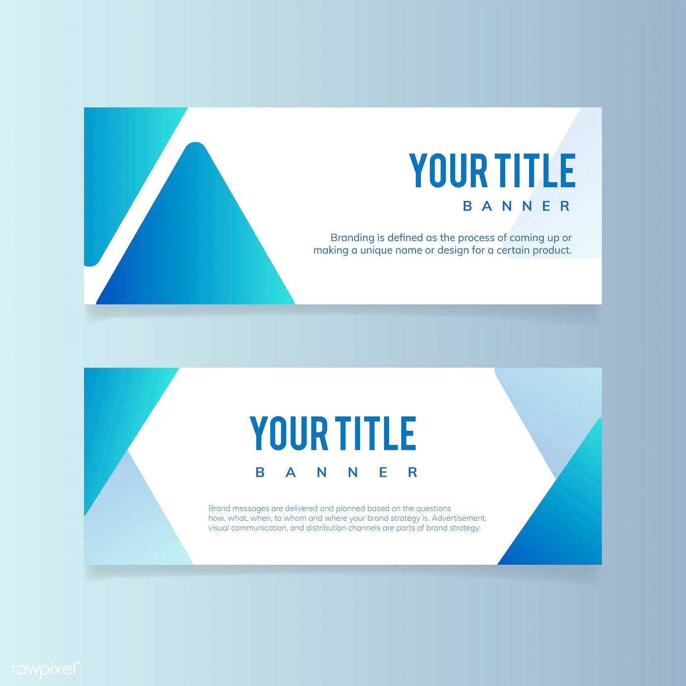 Blank Abstract Design Banner Illustration | Free Image Regarding Free Blank Banner Templates