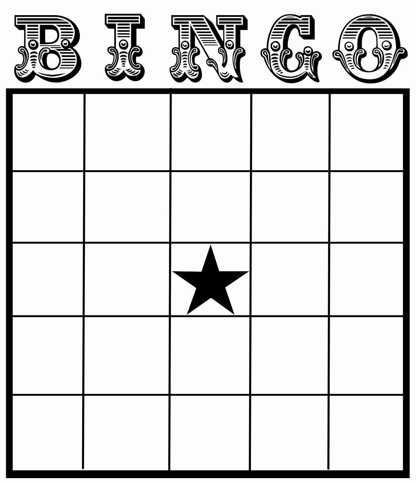 Blank Bingo Card Template | Locksmithcovington Template Within Blank Bingo Card Template Microsoft Word