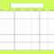 Blank Calendars Activity Calendars | Blank Calendar Pages inside Blank Activity Calendar Template