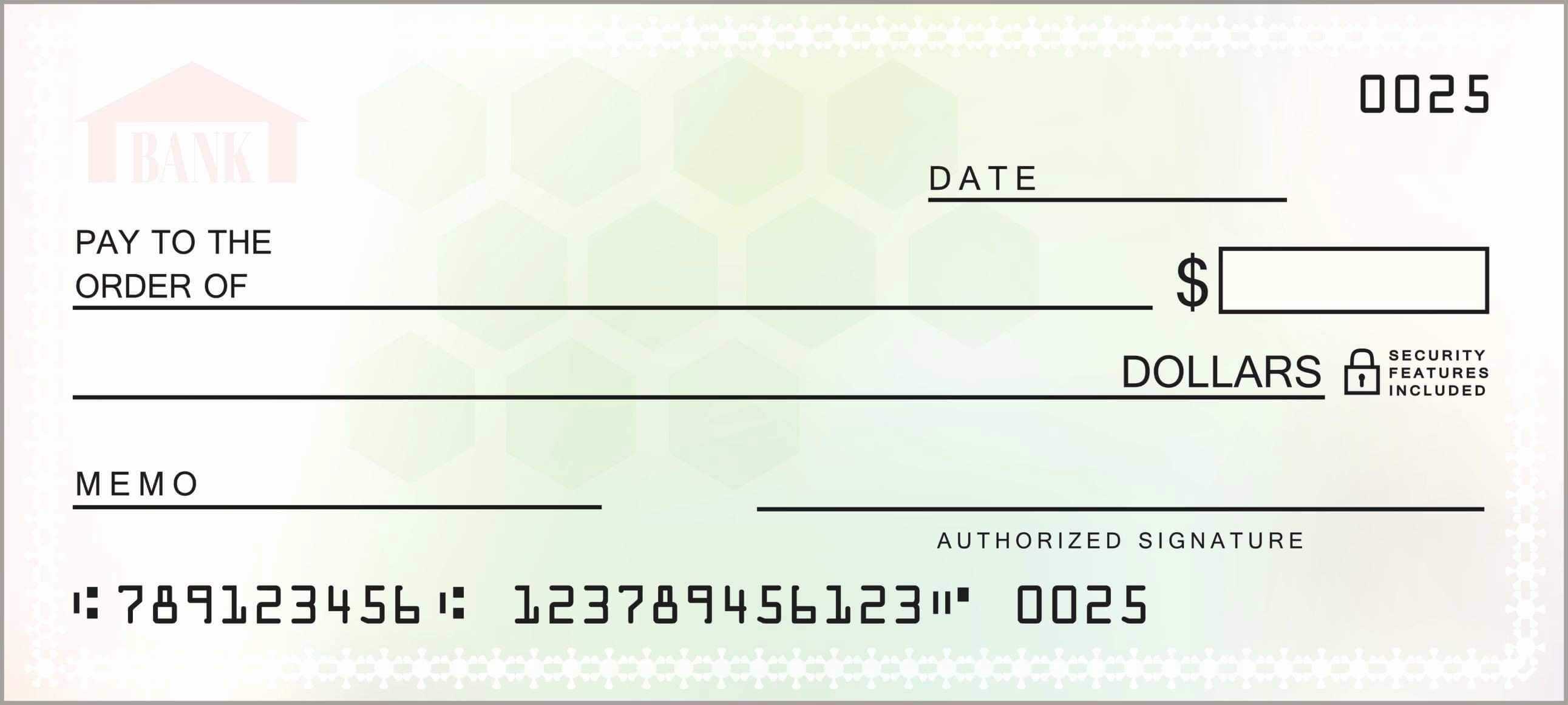 Blank Check Template Pdf | Locksmithcovington Template Inside Editable Blank Check Template