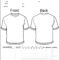 Blank Clothing Order Form Template | Besttemplates123 intended for Blank T Shirt Order Form Template