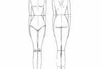 Blank Fashion Design Models In 2019 | Fashion Illustration in Blank Model Sketch Template