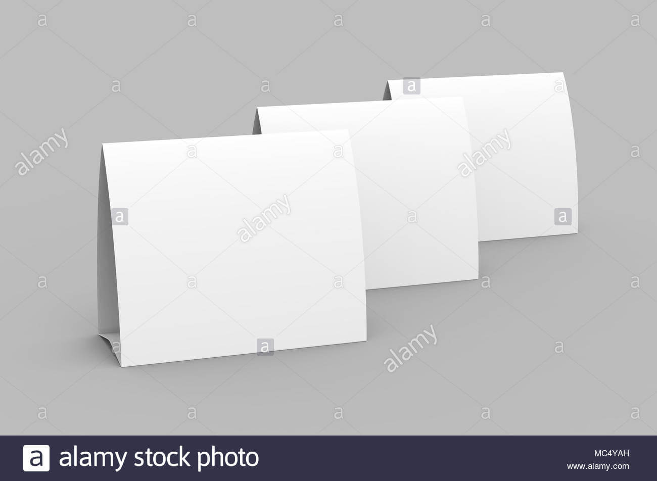 Blank Paper Tent Template, White Tent Cards Set With Empty Pertaining To Blank Tent Card Template
