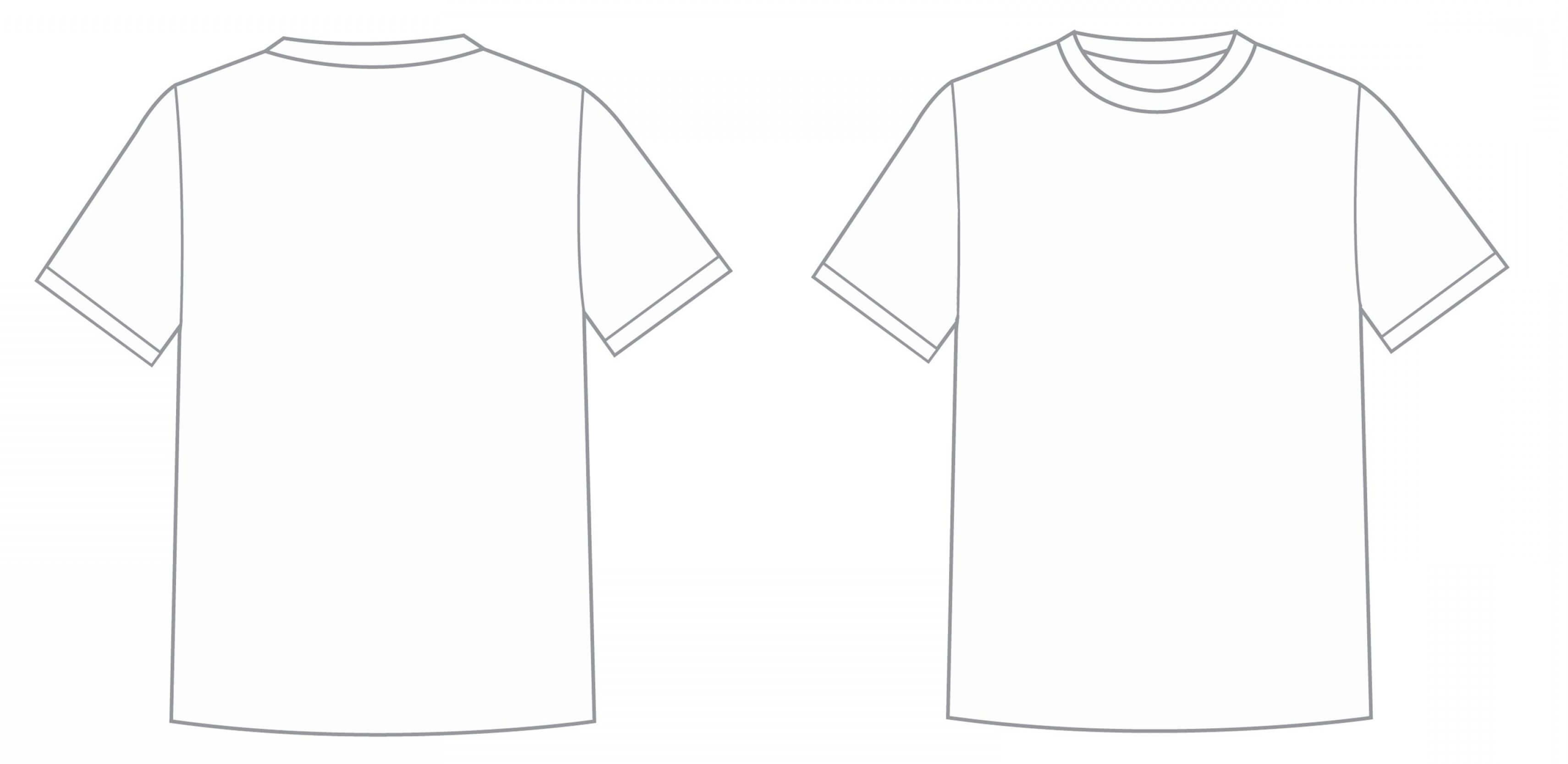 Blank Shirt Templates Clipart Images Gallery For Free Regarding Printable Blank Tshirt Template