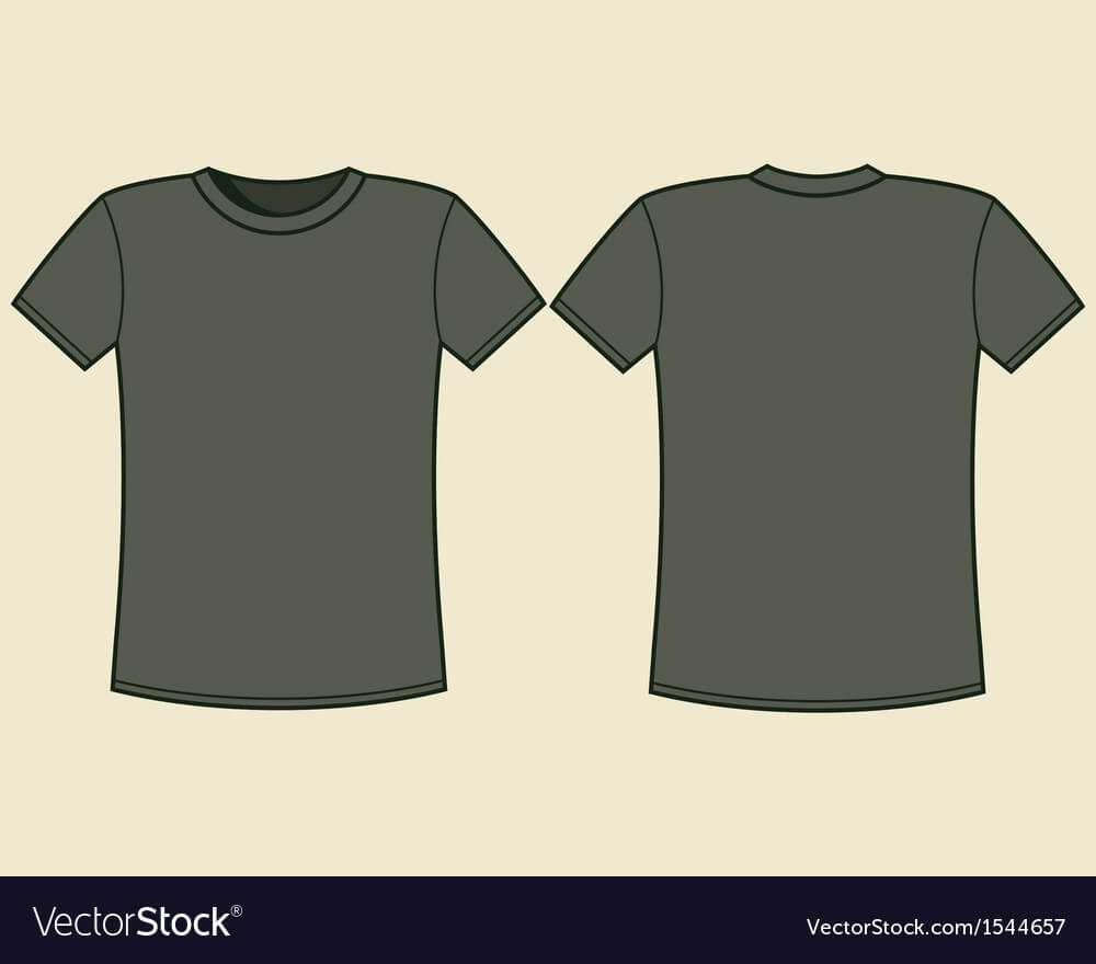 Blank T Shirt Template Inside Blank Tshirt Template Pdf