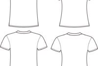 Blank T-Shirts Template pertaining to Blank Tee Shirt Template