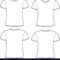 Blank T-Shirts Template pertaining to Blank Tee Shirt Template