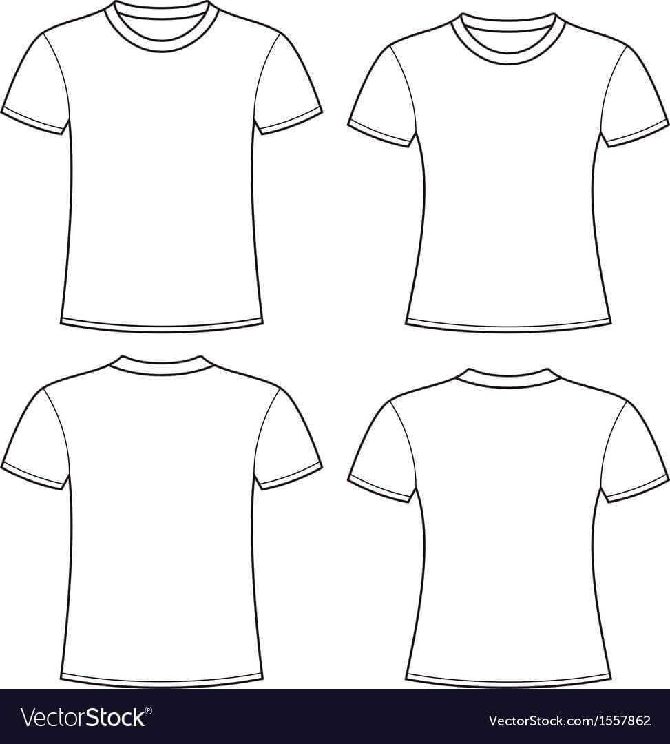 Blank T Shirts Template Pertaining To Blank Tee Shirt Template