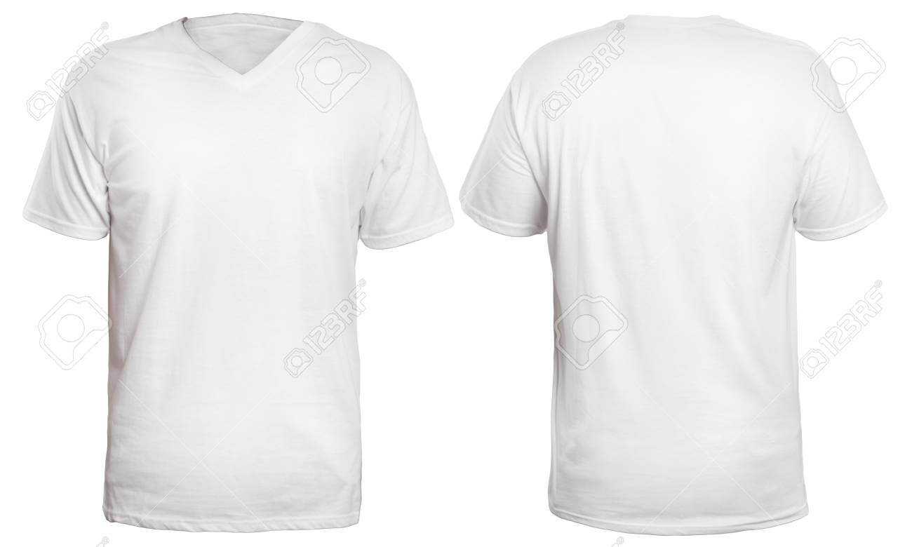 Download Blank V Neck T Shirt Template - Thegreenerleithsocial.org