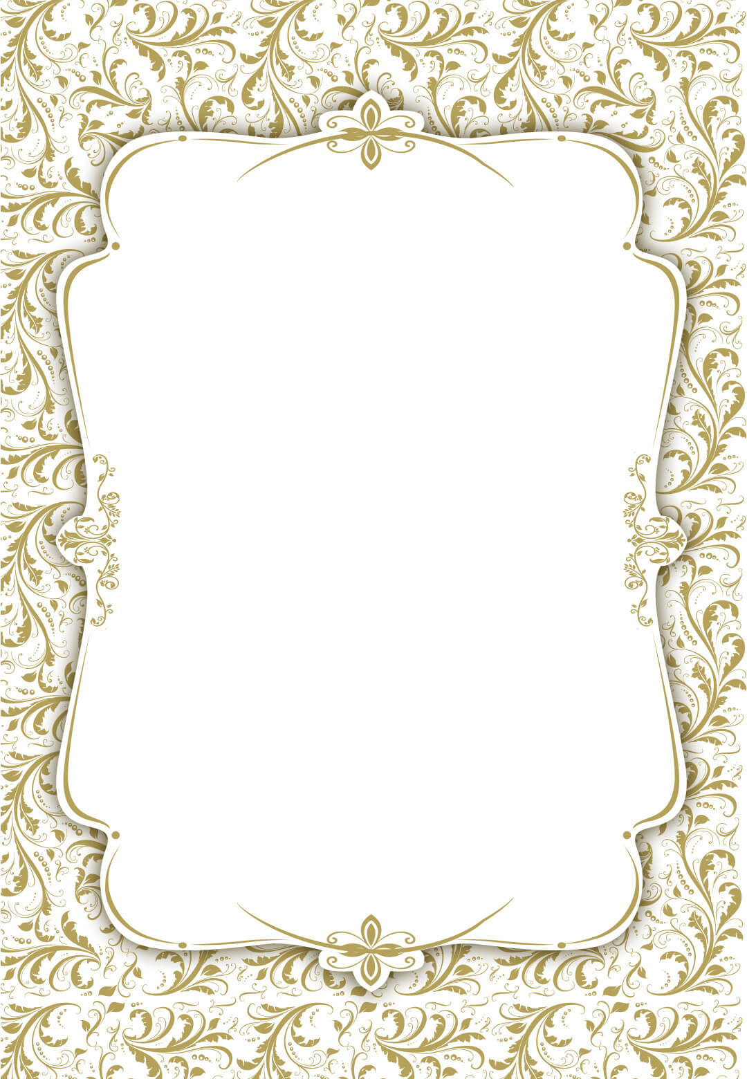 Blank Wedding Invitation Templates Clipart Images Gallery Regarding Blank Templates For Invitations