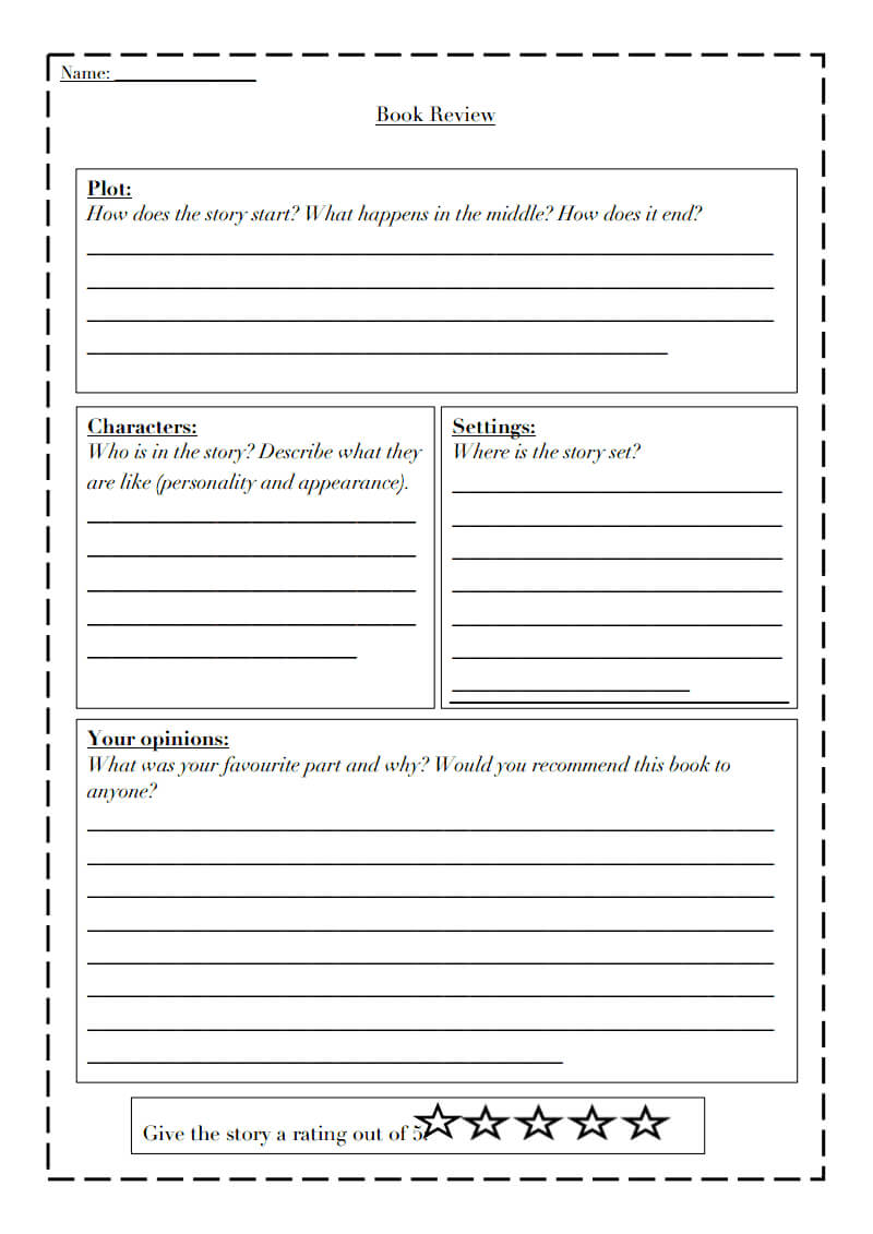 Book Review Template Differentiated.pdf – Google Drive For Book Report Template High School