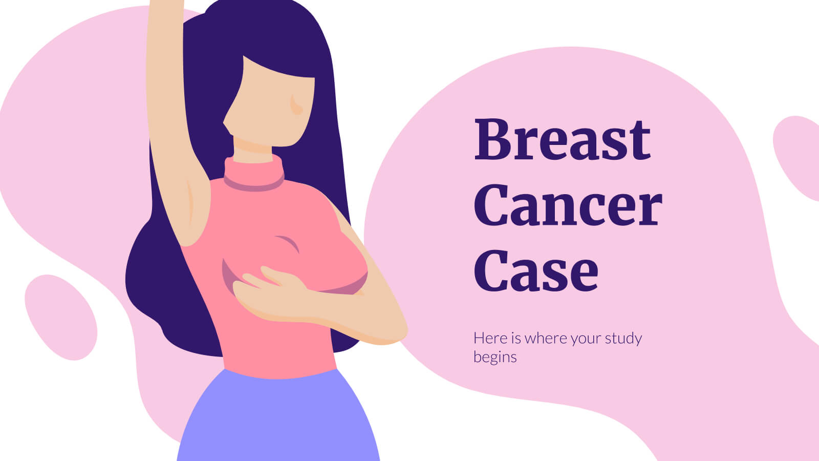 Breast Cancer Case Google Slides Theme And Powerpoint Template Pertaining To Breast Cancer Powerpoint Template