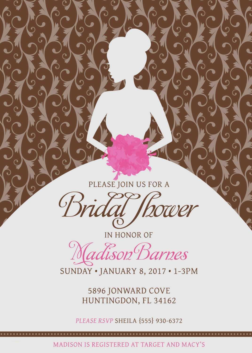 Bridal Shower Invitations. Blank Bridal Shower Invitations With Blank Bridal Shower Invitations Templates