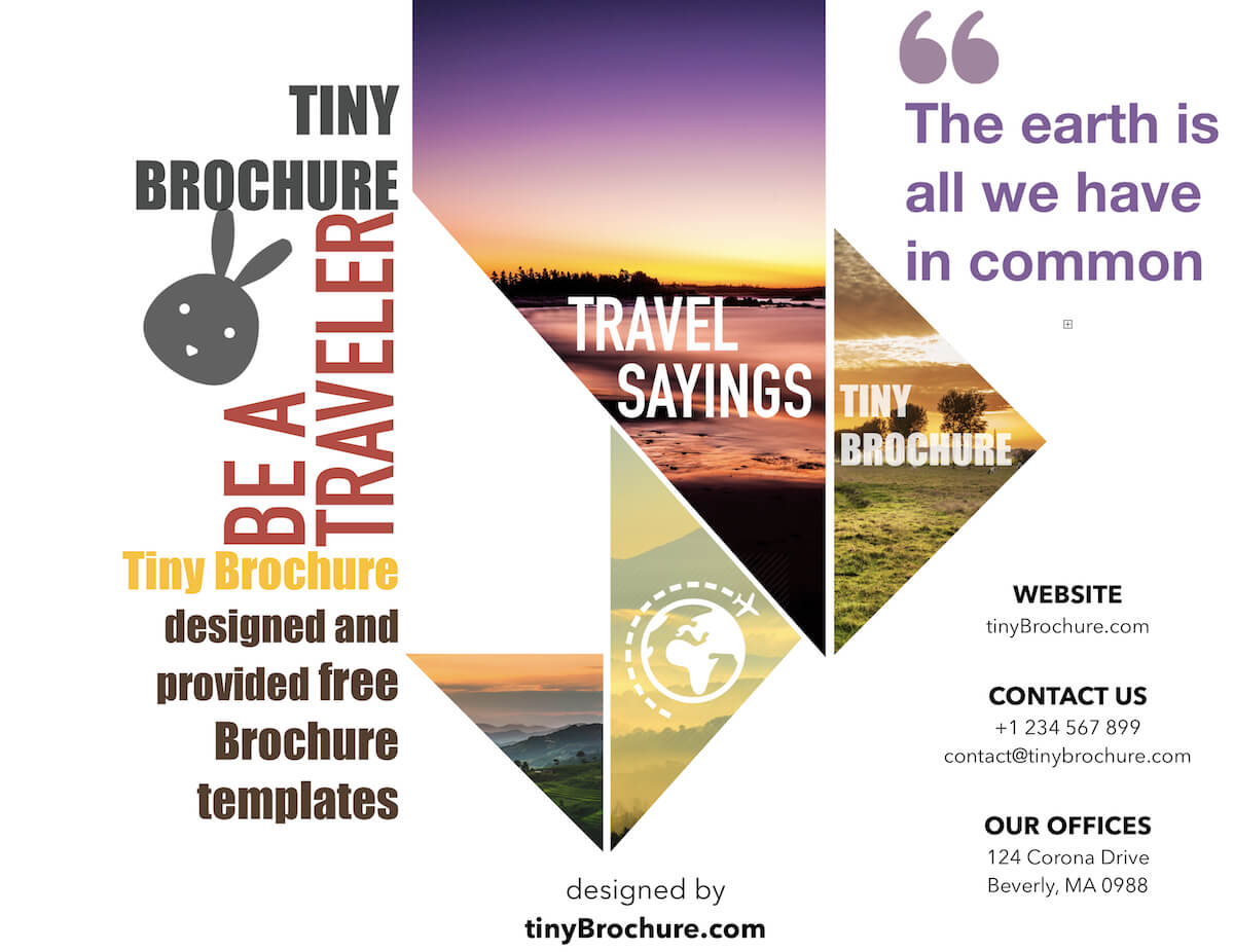 Brochure Travel Template Brochure Travel Templates Brochure Intended For Word Travel Brochure Template