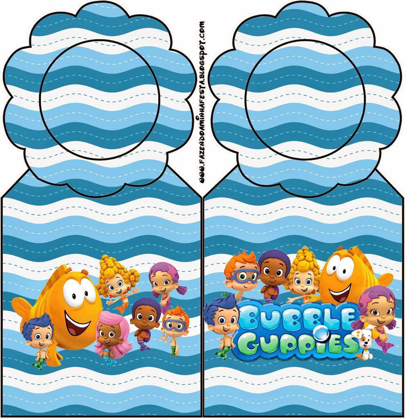 Bubble Guppies Free Party Printables. – Oh My Fiesta! In English With Regard To Bubble Guppies Birthday Banner Template