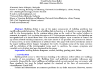 Building Defect Report Template - Atlantaauctionco within Building Defect Report Template