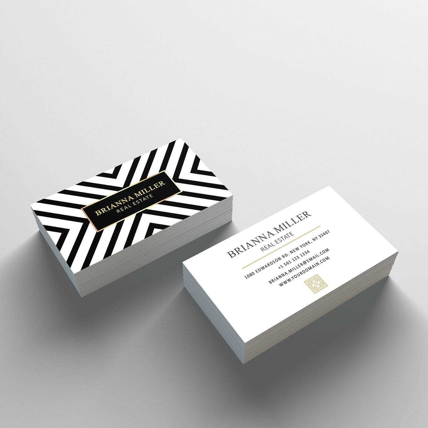 Business Card Template – 2 Sided Business Card Design Regarding 2 Sided Business Card Template Word