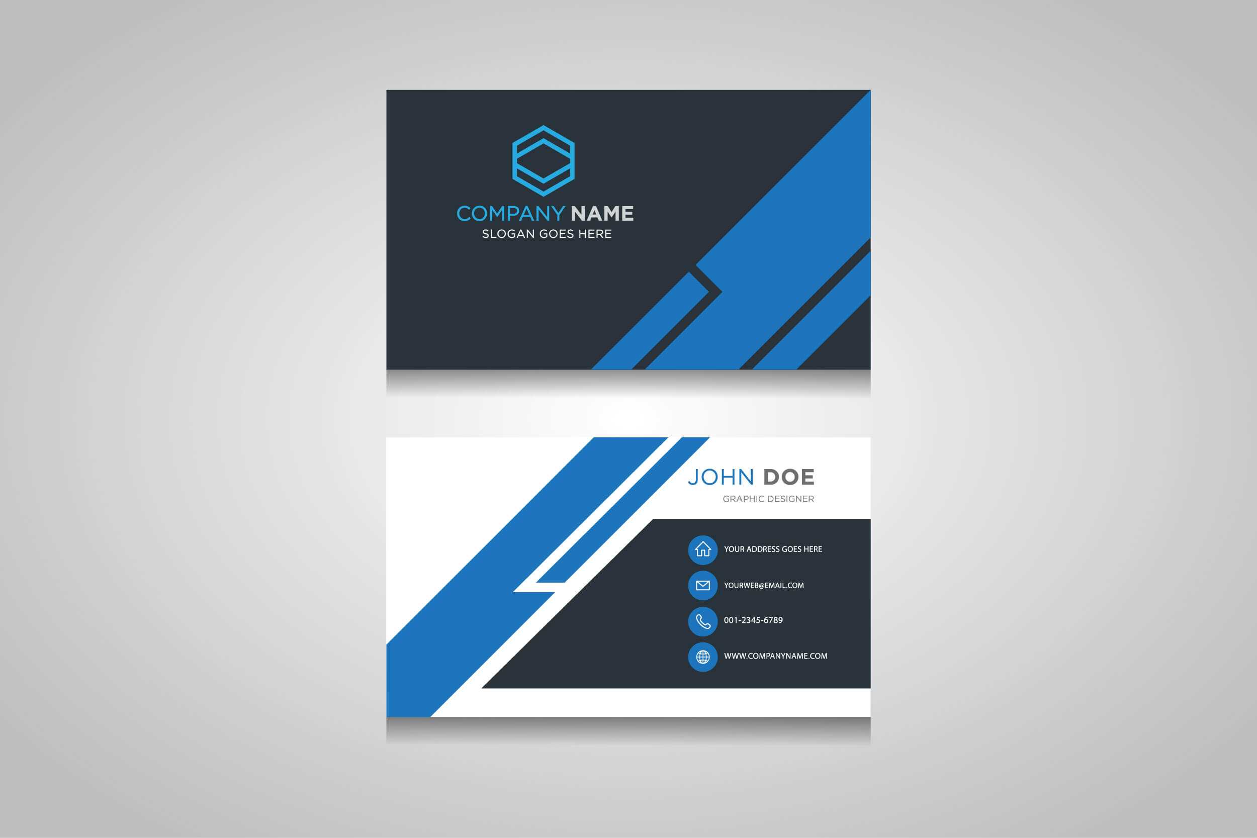 Business Card Template. Creative Business Card Regarding Buisness Card Templates