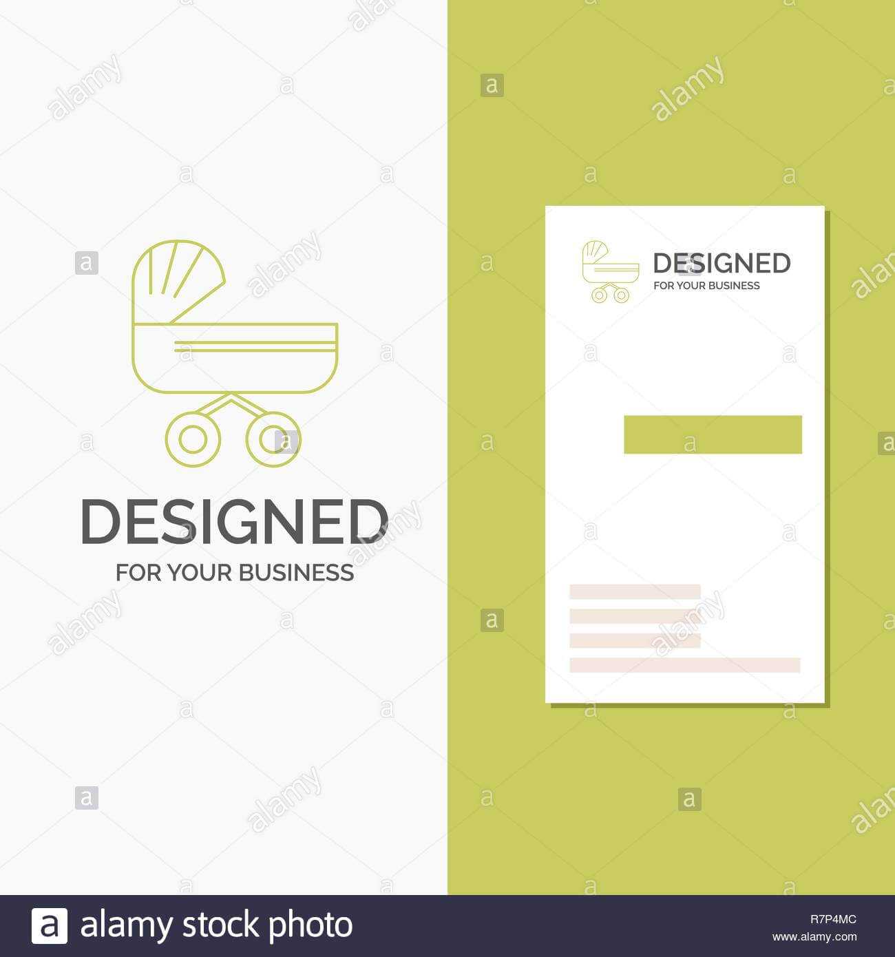 Business Logo For Trolly, Baby, Kids, Push, Stroller With Regard To Push Card Template