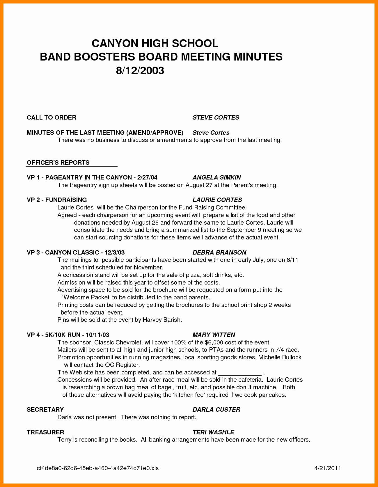 Business Meeting Minutes Template – Svantosarajevo Within Corporate Minutes Template Word