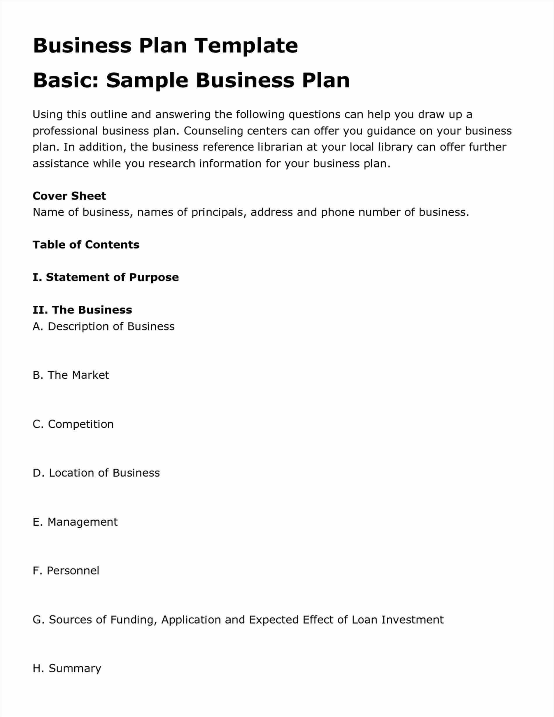 Business Plan Template Restaurant Templates In Word Excel With Business Plan Template Free Word Document