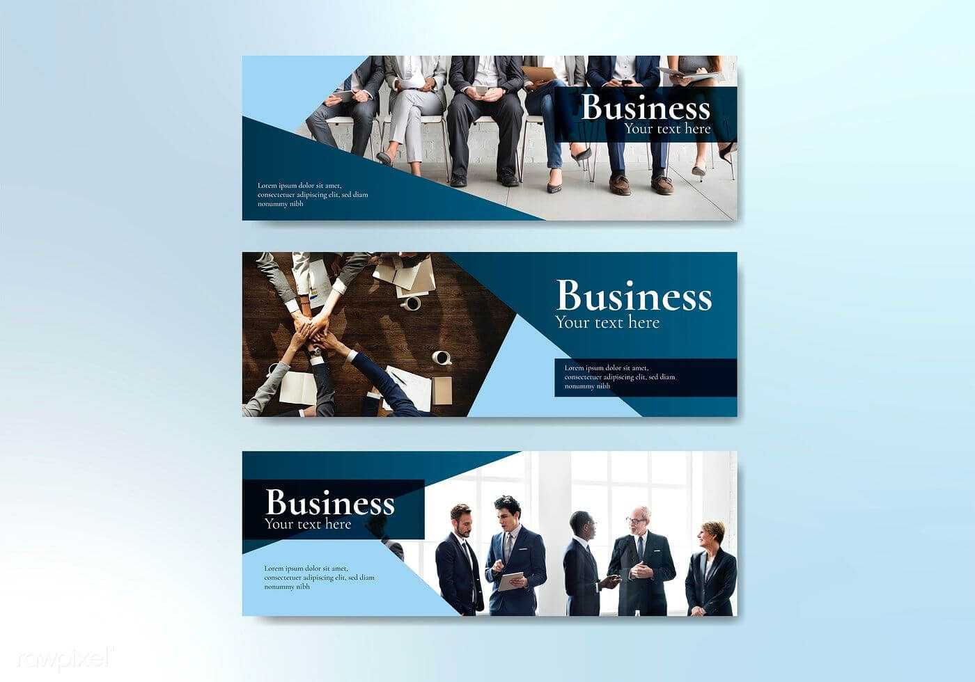 Business Website Banner Design Vector | Free Image With Photography Banner Template