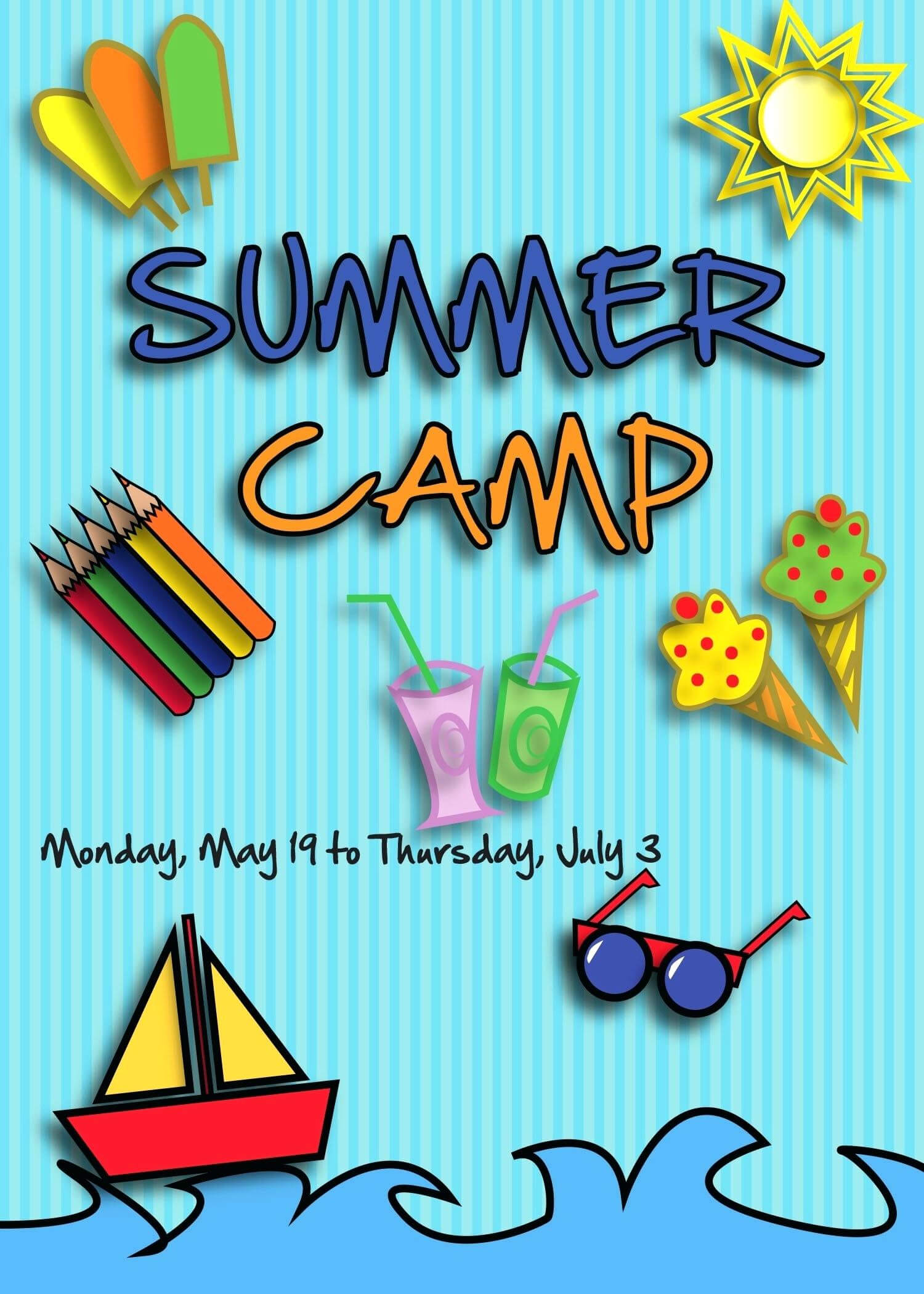 Camp Brochure Template With Regard To Summer Camp Brochure Template Free Download