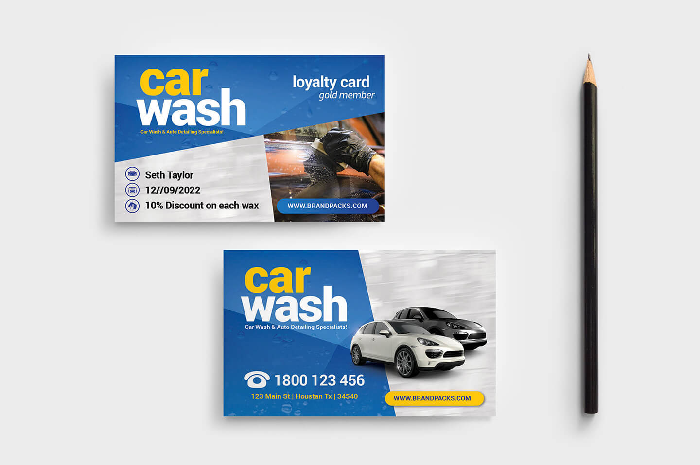 Car Wash Business Card Template V2 – Psd, Ai & Vector Throughout Automotive Business Card Templates