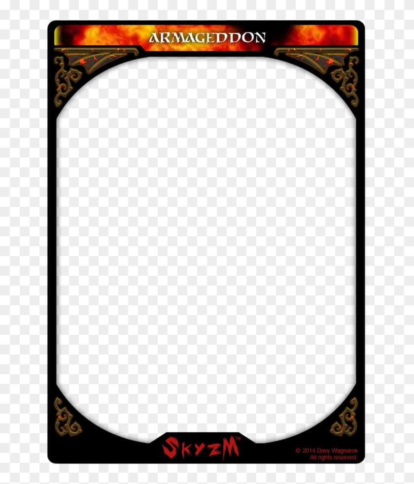 Card Template Png – Trading Card, Transparent Png – 774X1032 With Regard To Dominion Card Template