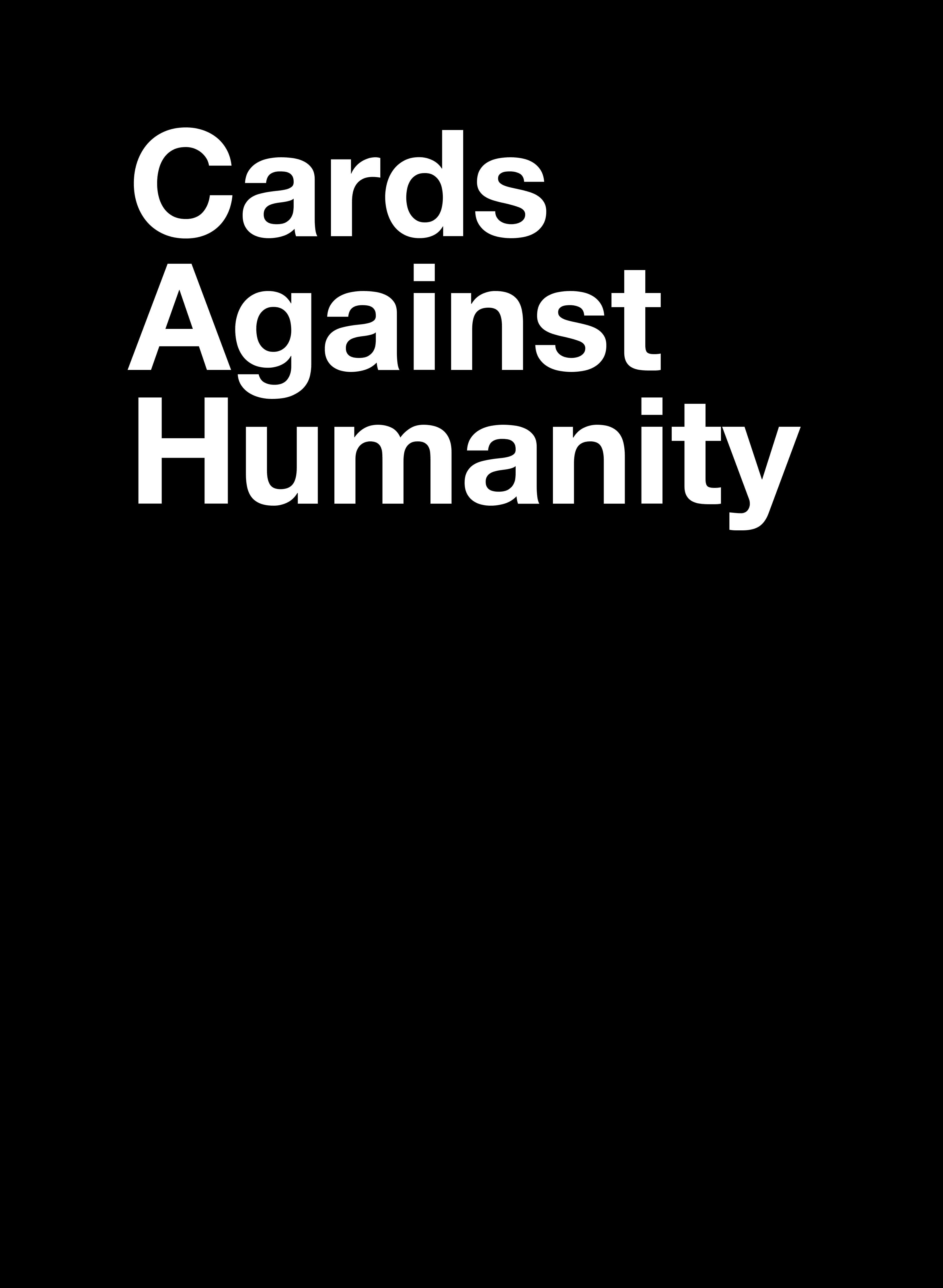 Cards Against Humanity – Card Generator Within Cards Against Humanity Template