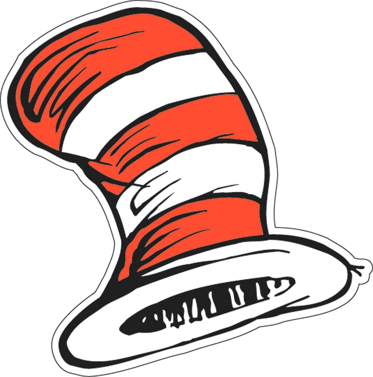 Cat In The Hat Printable Hat – Sandboxpaper.co Within Blank Cat In The Hat Template
