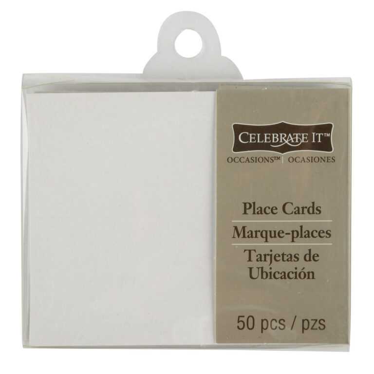 Gartner Studios Place Cards Template