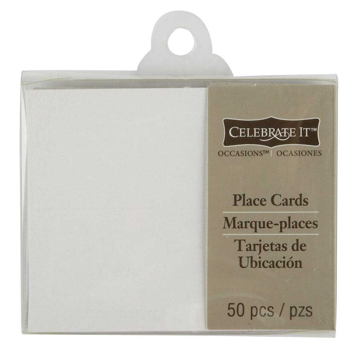 Celebrate It™ Occasions™ Place Cards, Embossed | Wedding Regarding Gartner Studios Place Cards Template