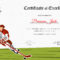 Certificate Of Hockey Performance Template for Hockey Certificate Templates