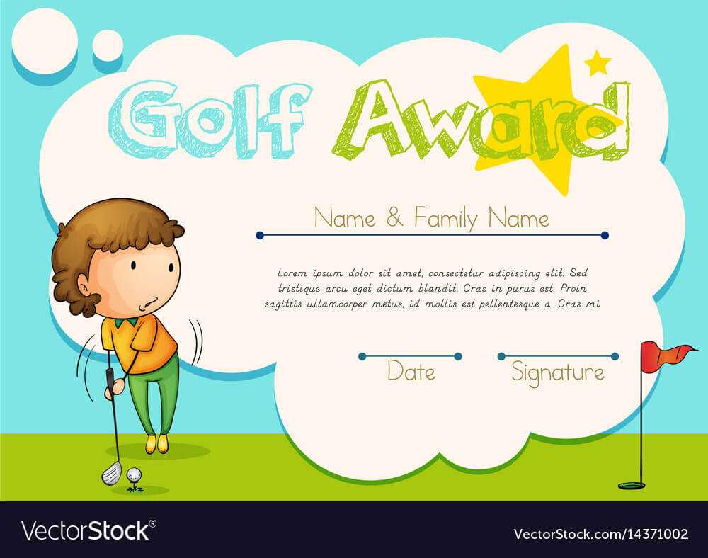 golf-certificate-template-free