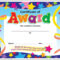 Certificate Template For Kids Free Certificate Templates pertaining to Free Printable Certificate Templates For Kids