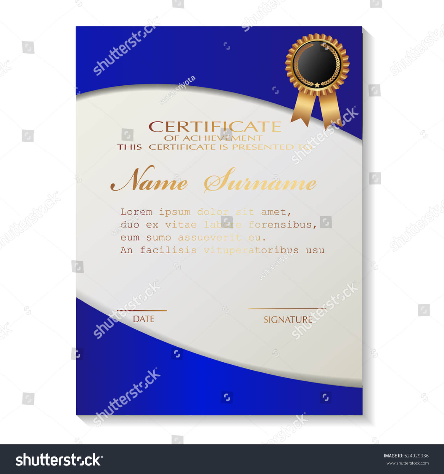 Certificate Template Luxury Modern Pattern Qualification Pertaining To Qualification Certificate Template