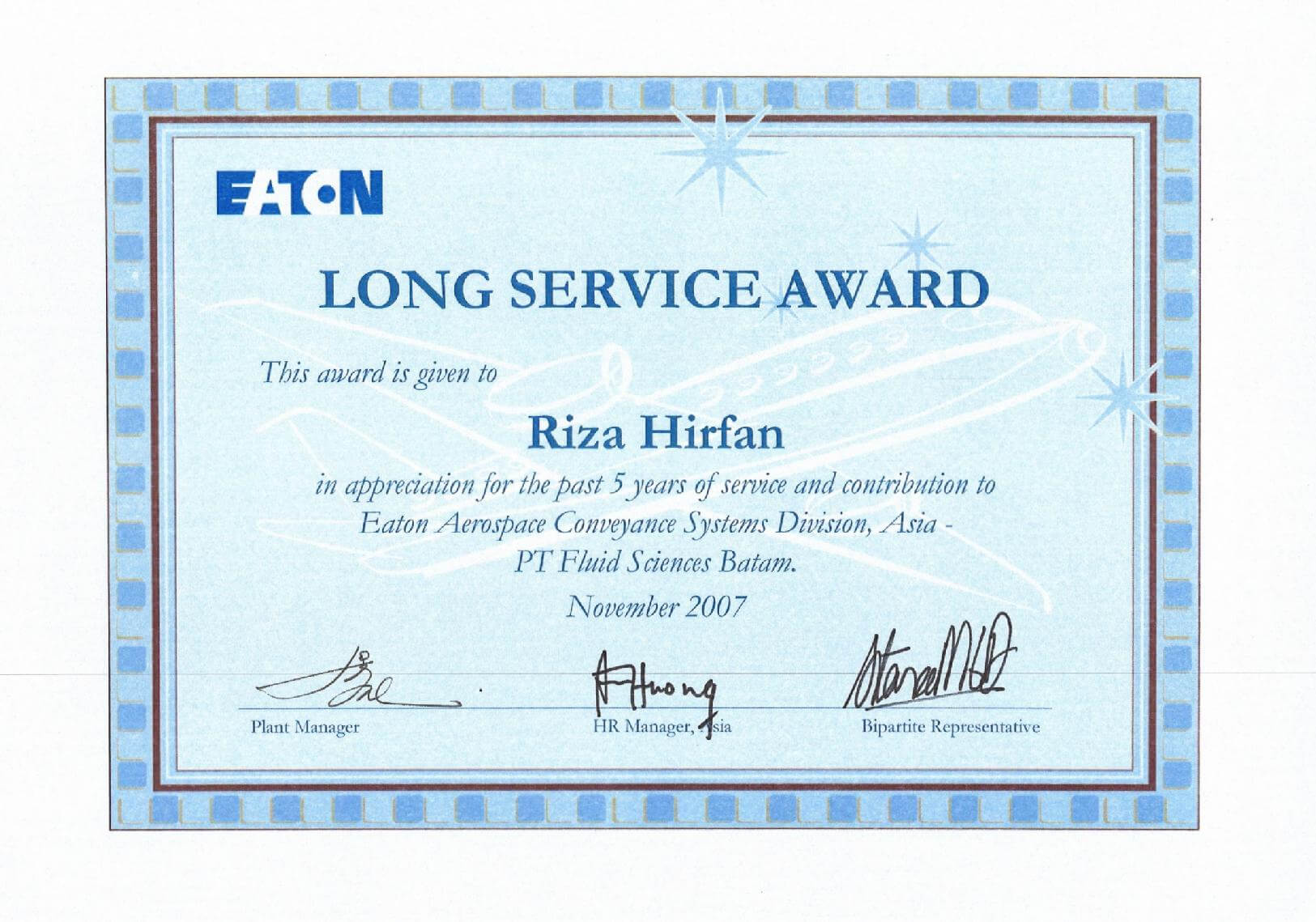 Certificate Templates For Long Service Award | Sample With Regard To Long Service Certificate Template Sample