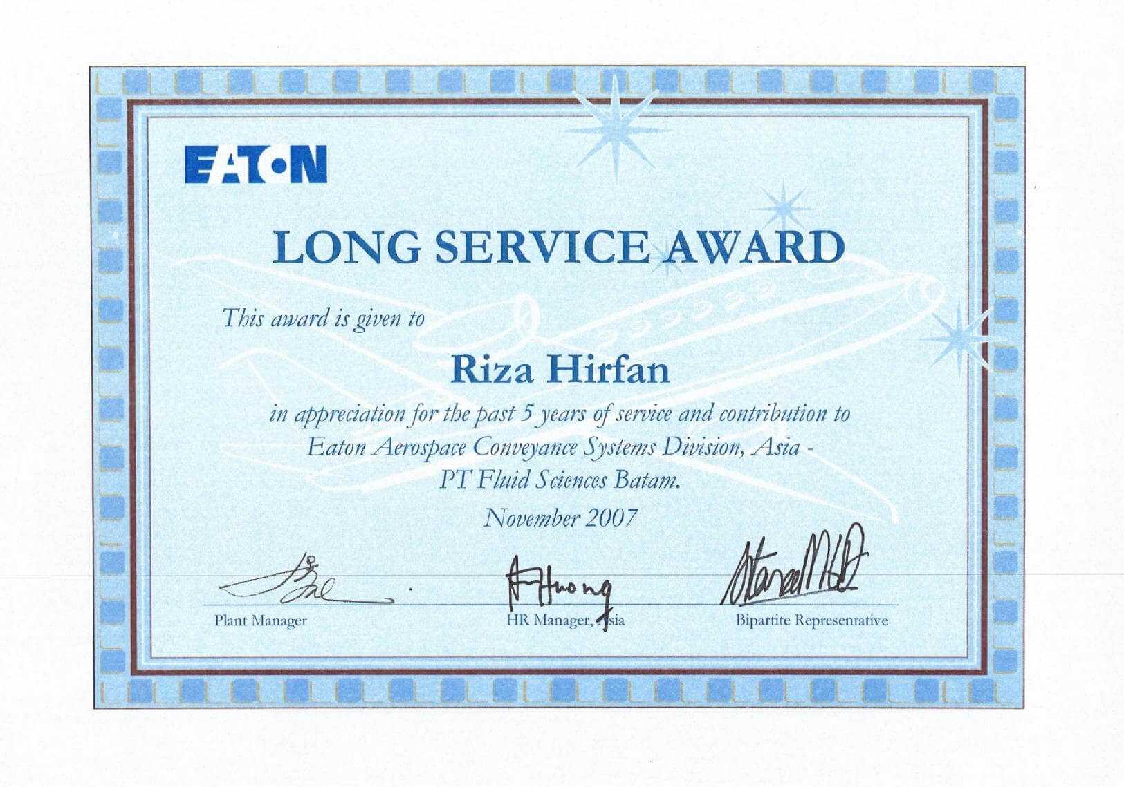 Certificate Templates For Long Service Award | Sample With Regard To Long Service Certificate Template Sample