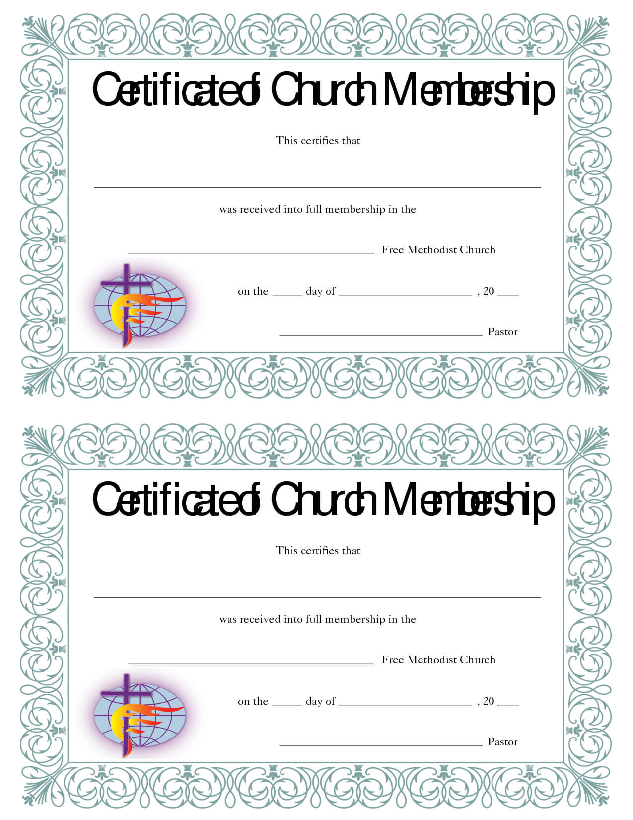 Certificate Templates: Sample Membership Certificate 7 Within New Member Certificate Template