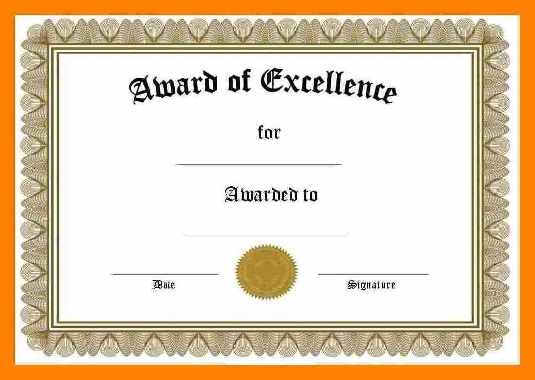 Certificates: Simple Microsoft Word Certificate Template Throughout Microsoft Word Award Certificate Template