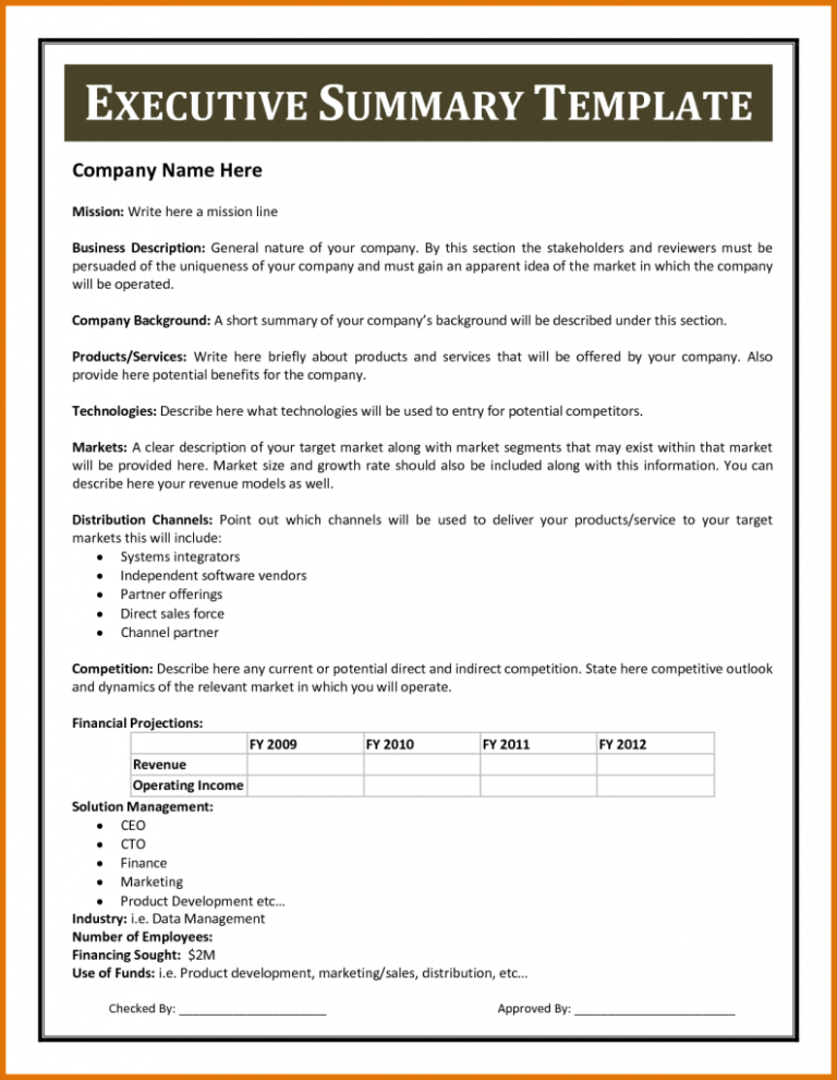Certificates Templates Financial Summary Report Template for Template Certificates Templates Financial Summary Report Template for Template