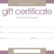 Certificates. Terrific Template For Gift Certificate Example with Gift Certificate Template Publisher