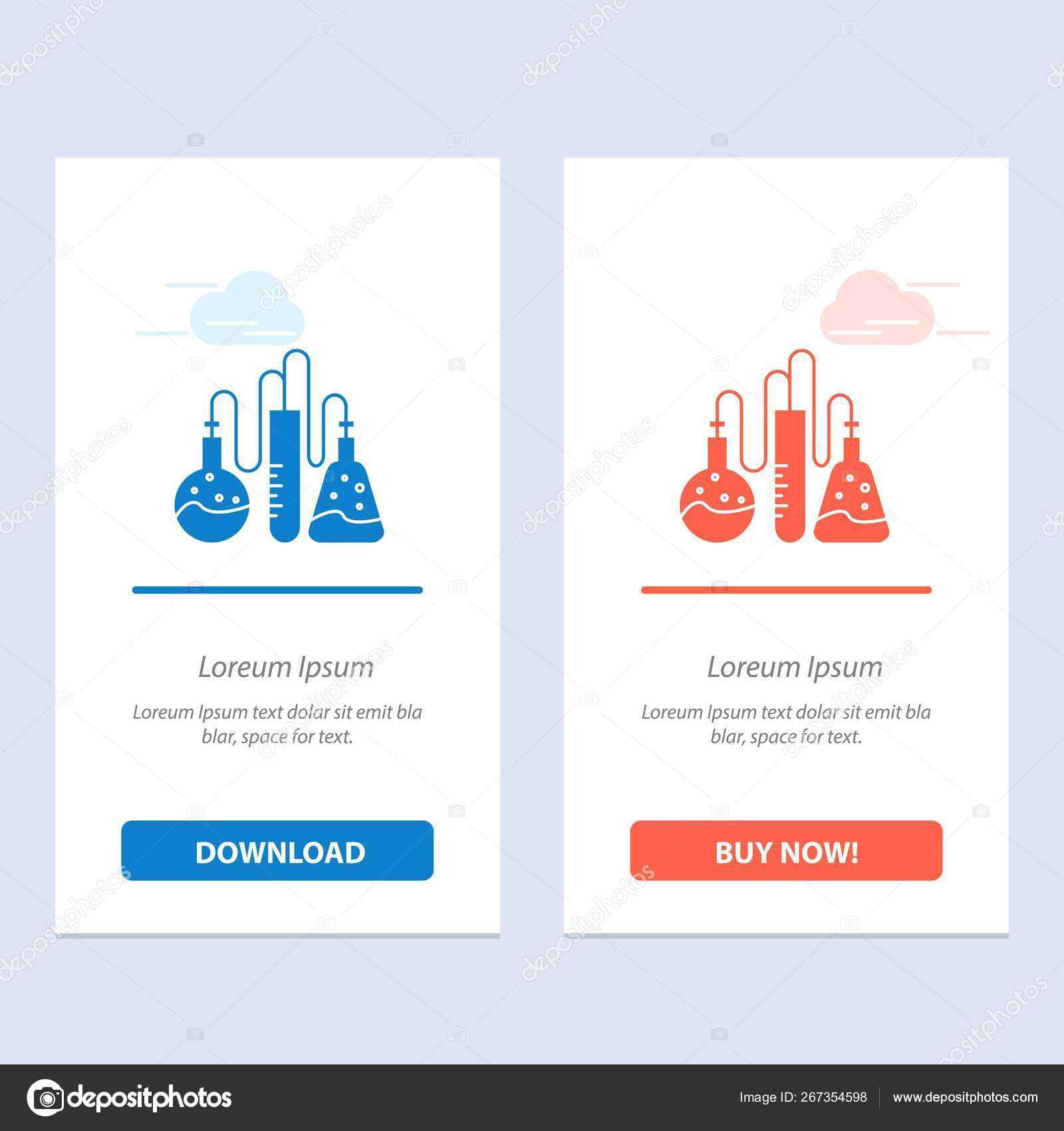 Chemical, Dope, Lab, Science Blue And Red Download And Buy Within Dope Card Template