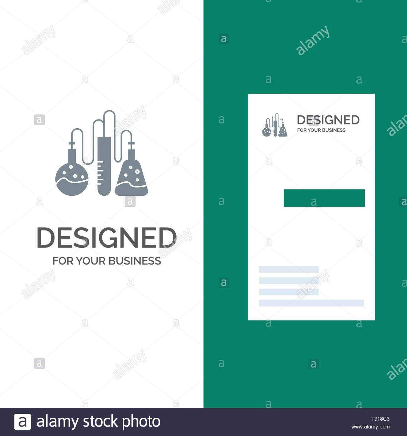 Chemical, Dope, Lab, Science Grey Logo Design And Business With Regard To Dope Card Template