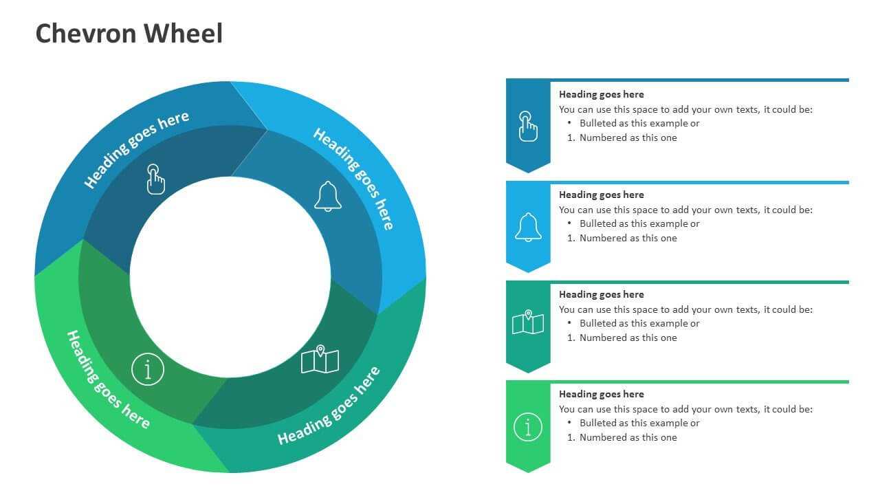 Chevron Wheel Diagram Pertaining To Powerpoint Chevron Template