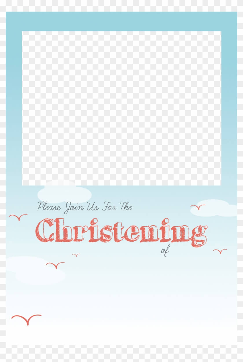 Christening Png Free – Baptism Invitation Template Png Intended For Christening Banner Template Free