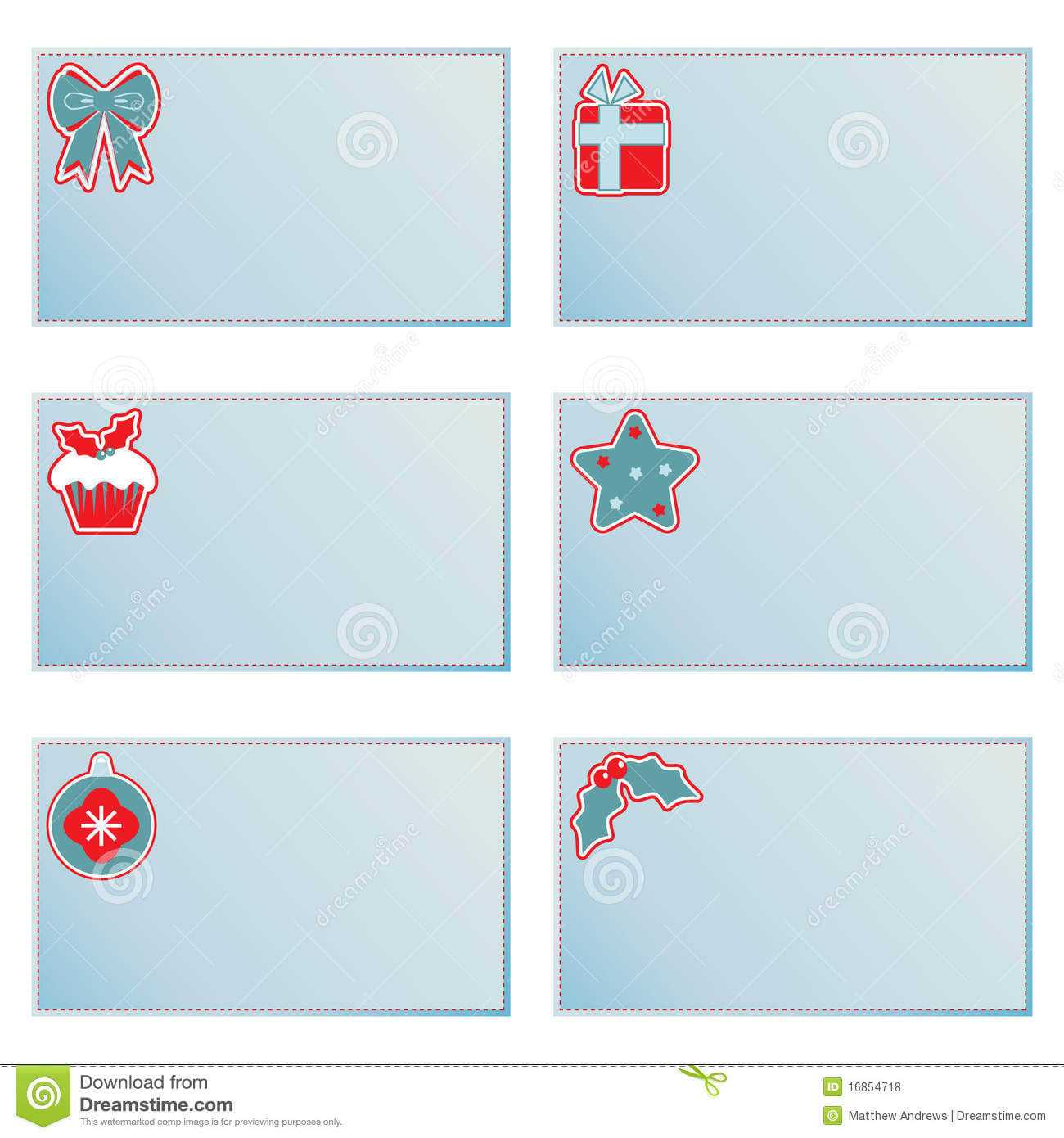 Christmas Note Cards Stock Vector. Illustration Of For Christmas Note Card Templates