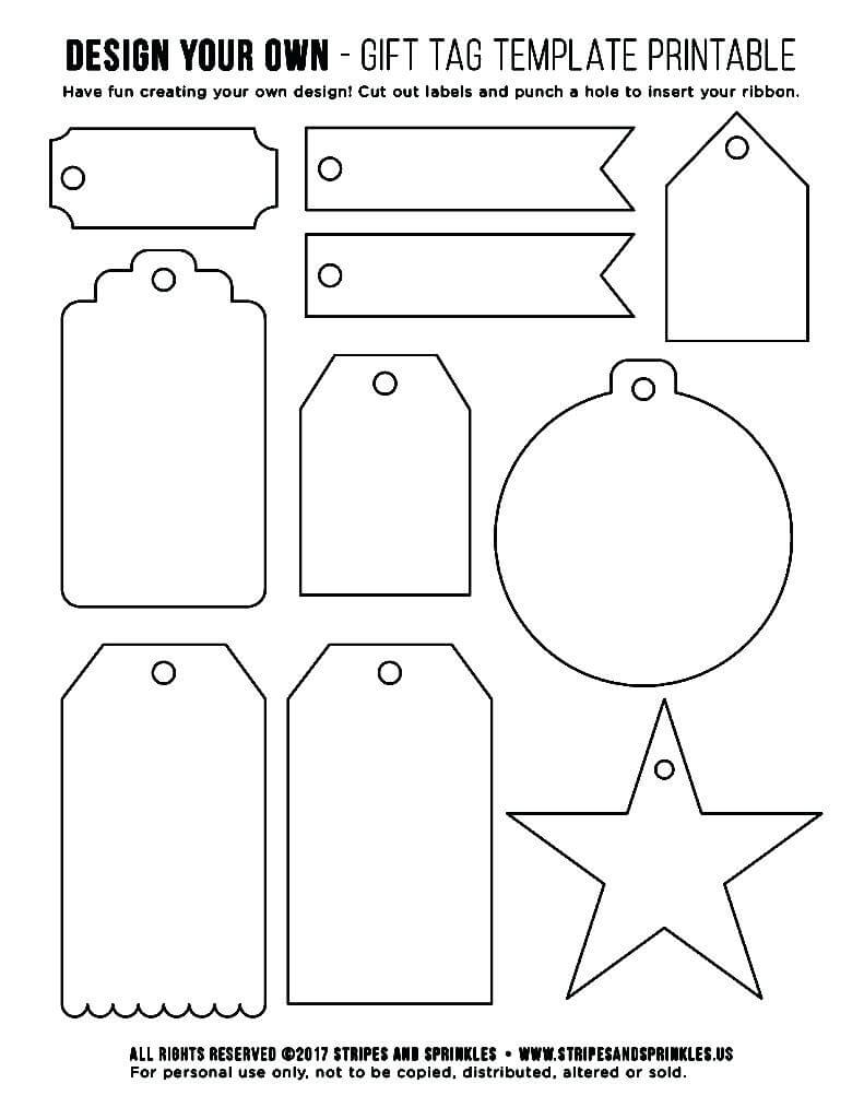 Christmas Tag Templates – Amicuscolor.co Throughout Free Gift Tag Templates For Word